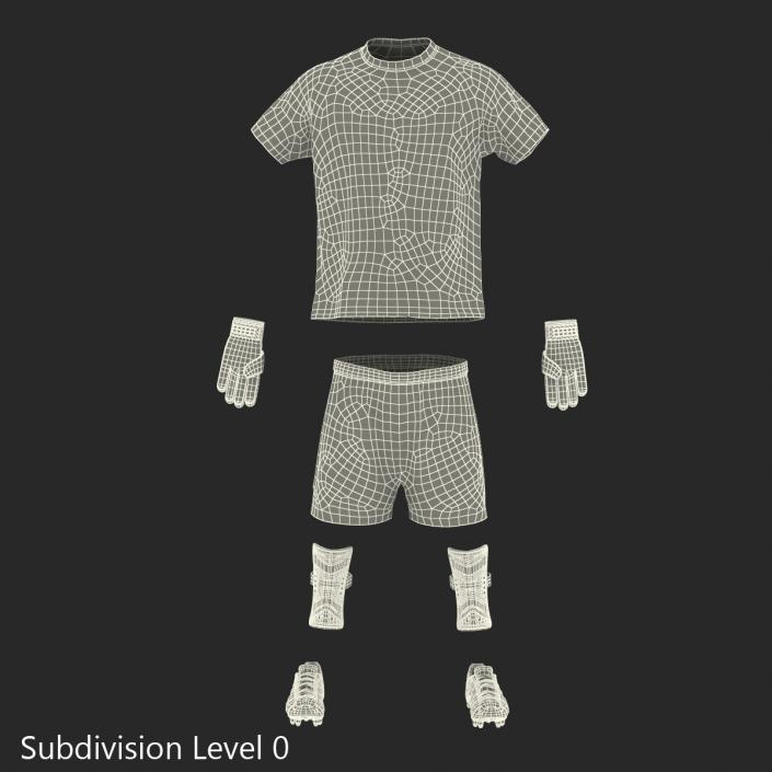 Soccer Gear Collection 2 3D model