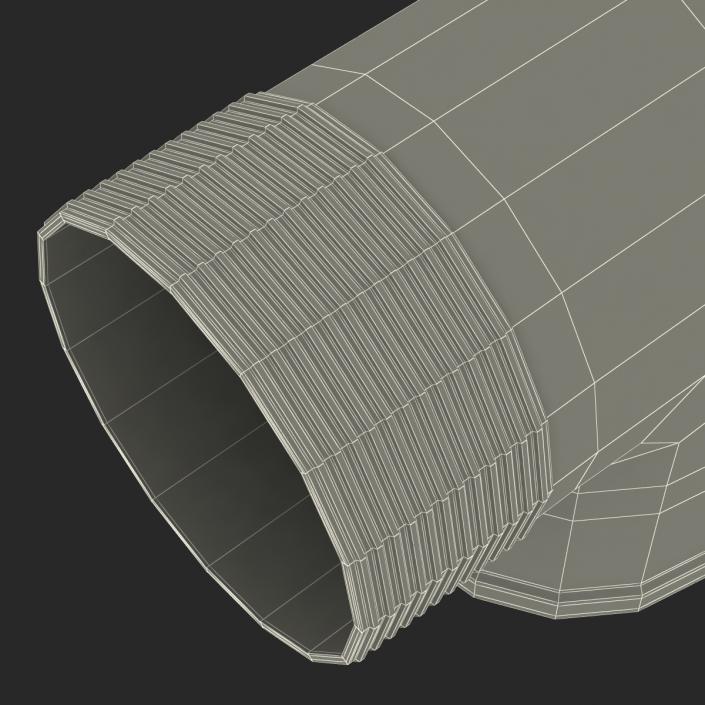 3D model Iron Pipe Elbow