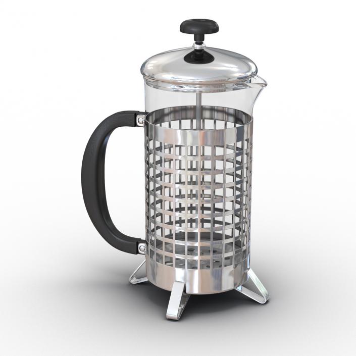 French Press 3 3D model