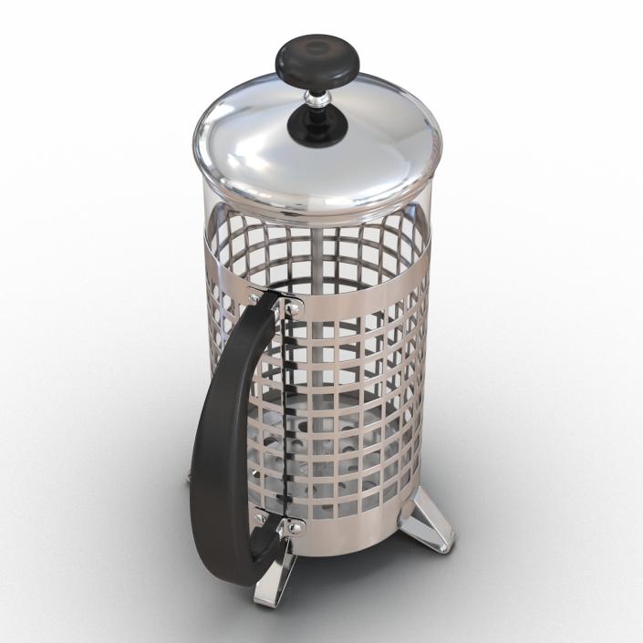 French Press 3 3D model