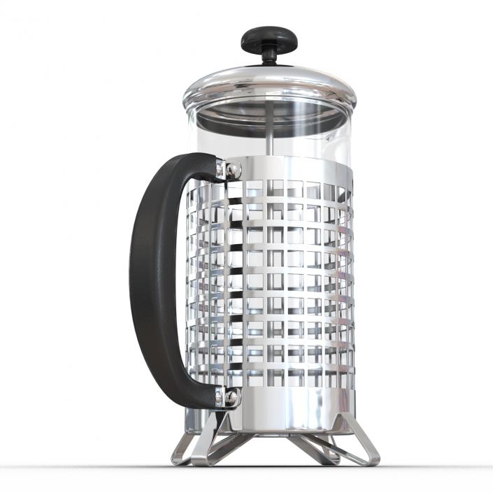 French Press 3 3D model