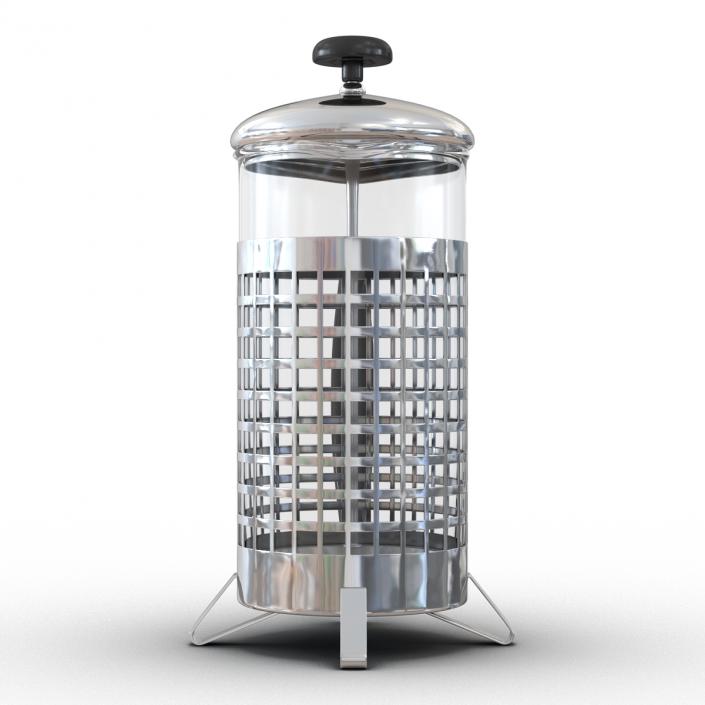 French Press 3 3D model