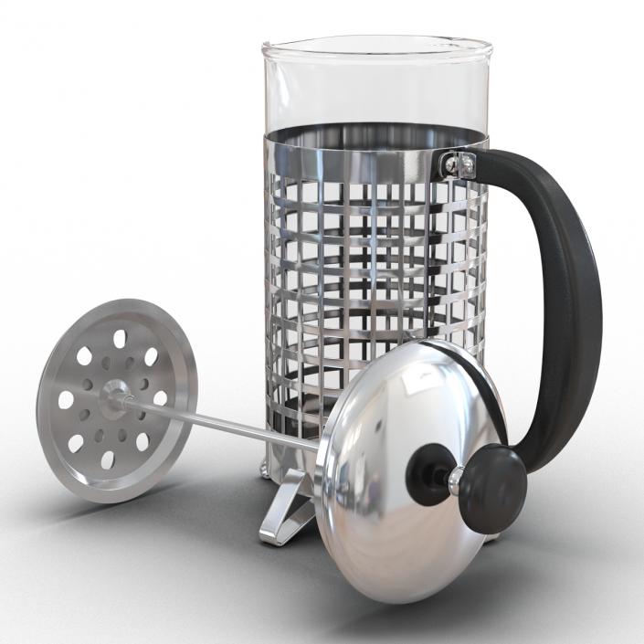 French Press 3 3D model