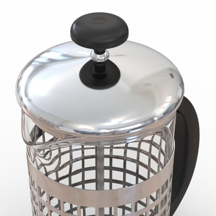 French Press 3 3D model