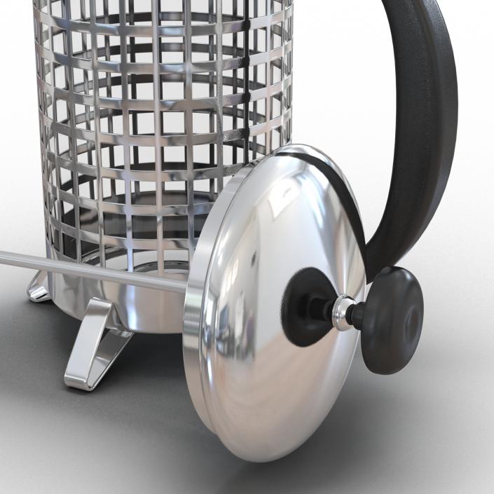 French Press 3 3D model