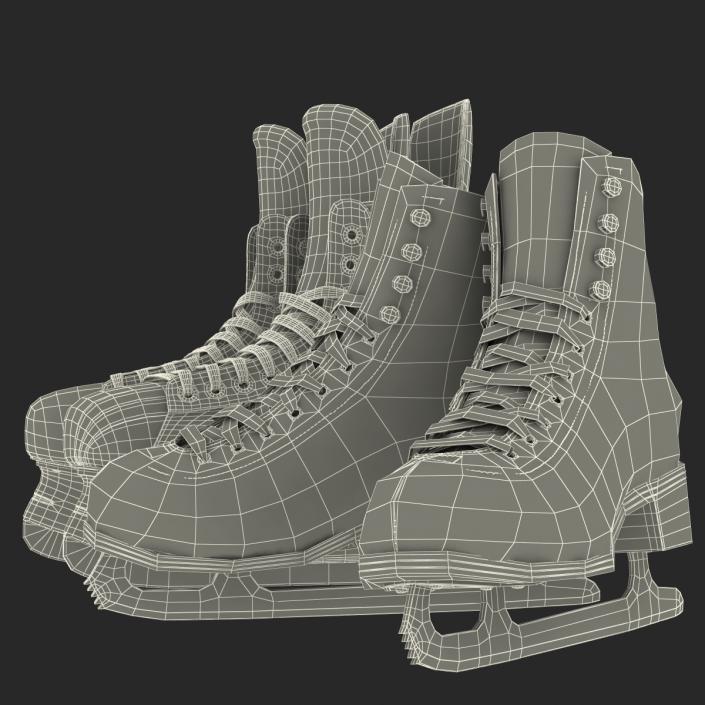 3D Ice Skates Collection