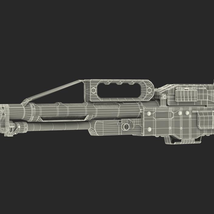 3D Russian Light Machine Gun Pecheneg 3