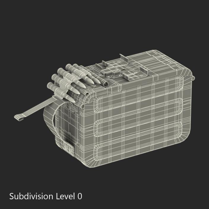 Ammo Box for Machine Gun 3D model