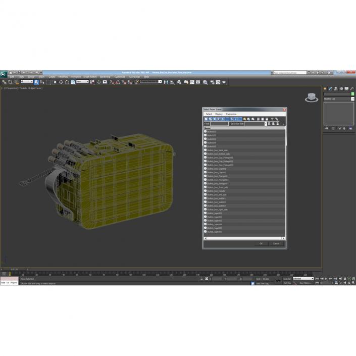 Ammo Box for Machine Gun 3D model