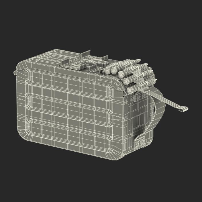 Ammo Box for Machine Gun 3D model