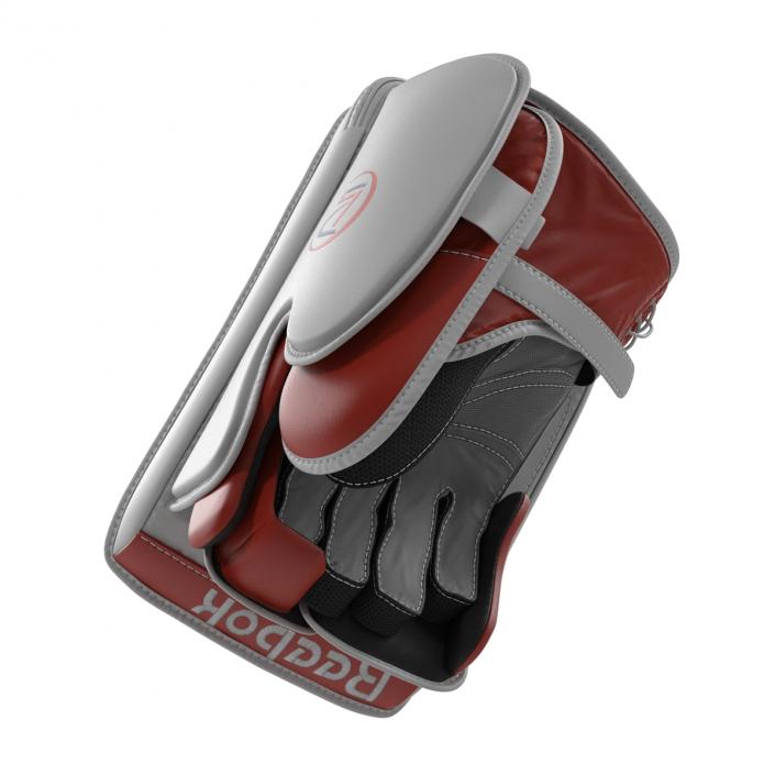 3D Hockey Goalie Blocker Reebok model