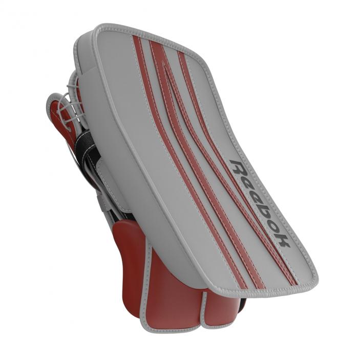 3D Hockey Goalie Blocker Reebok model