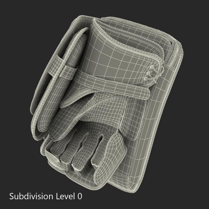 Hockey Goalie Blocker Generic 3D model