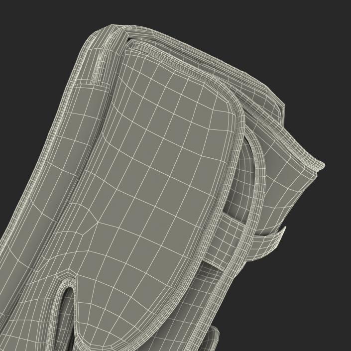 Hockey Goalie Blocker Generic 3D model