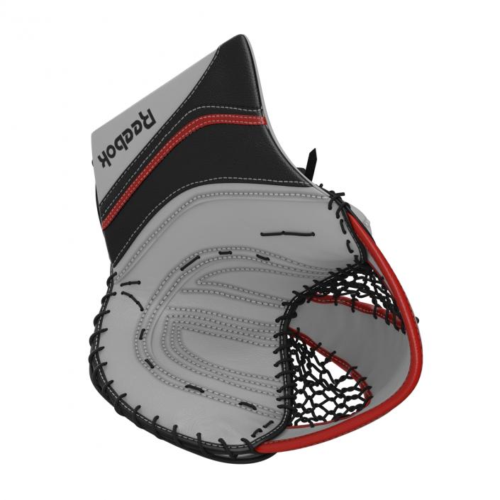 Hockey Goalie Catcher Glove Reebok 3D model