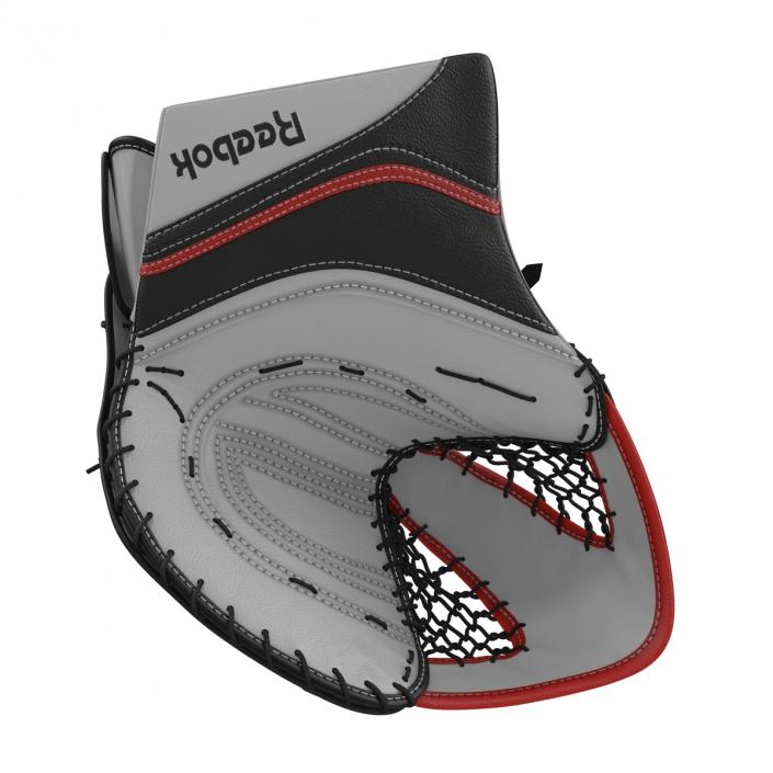 Hockey Goalie Catcher Glove Reebok 3D model