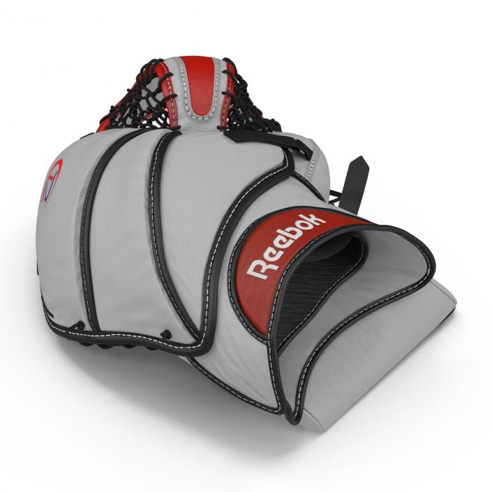 Hockey Goalie Catcher Glove Reebok 3D model