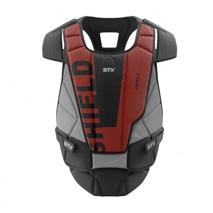 3D Hockey Goalie Chest Protector STX model