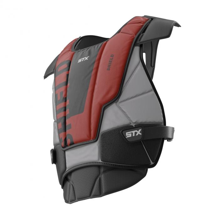 3D Hockey Goalie Chest Protector STX model