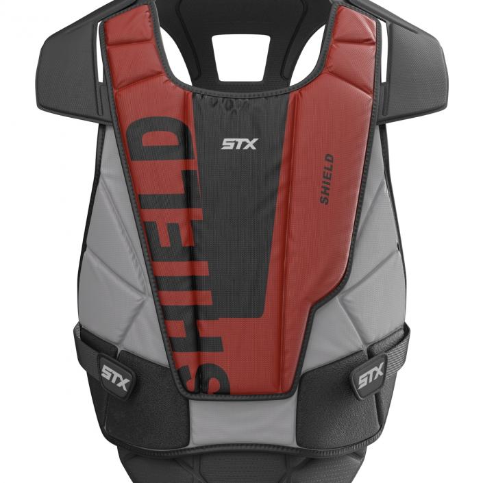 3D Hockey Goalie Chest Protector STX model