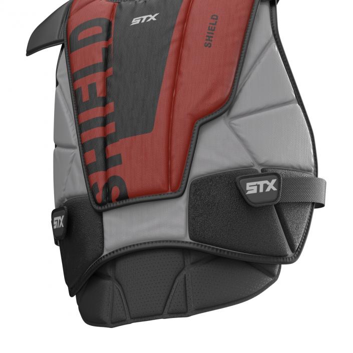 3D Hockey Goalie Chest Protector STX model