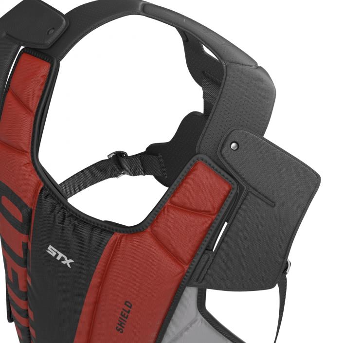 3D Hockey Goalie Chest Protector STX model