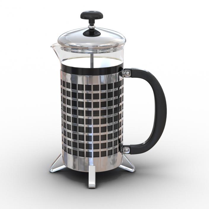 French Press 3D