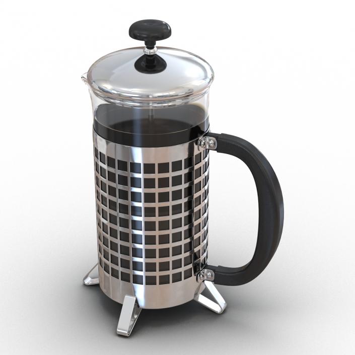 French Press 3D