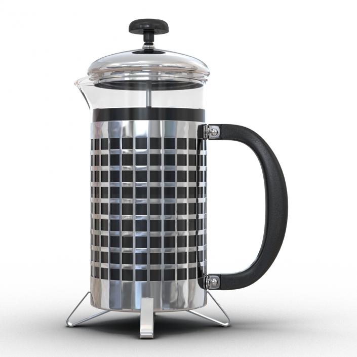 French Press 3D