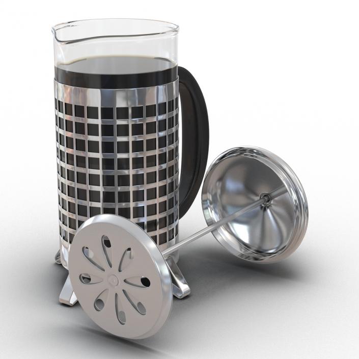 French Press 3D