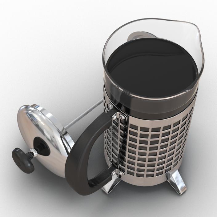 French Press 3D