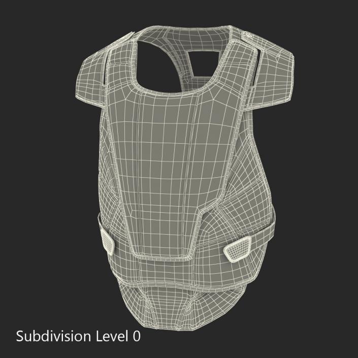 Hockey Goalie Chest Protector Generic 3D