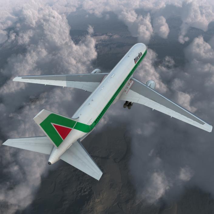 3D Boeing 767-300 Alitalia model