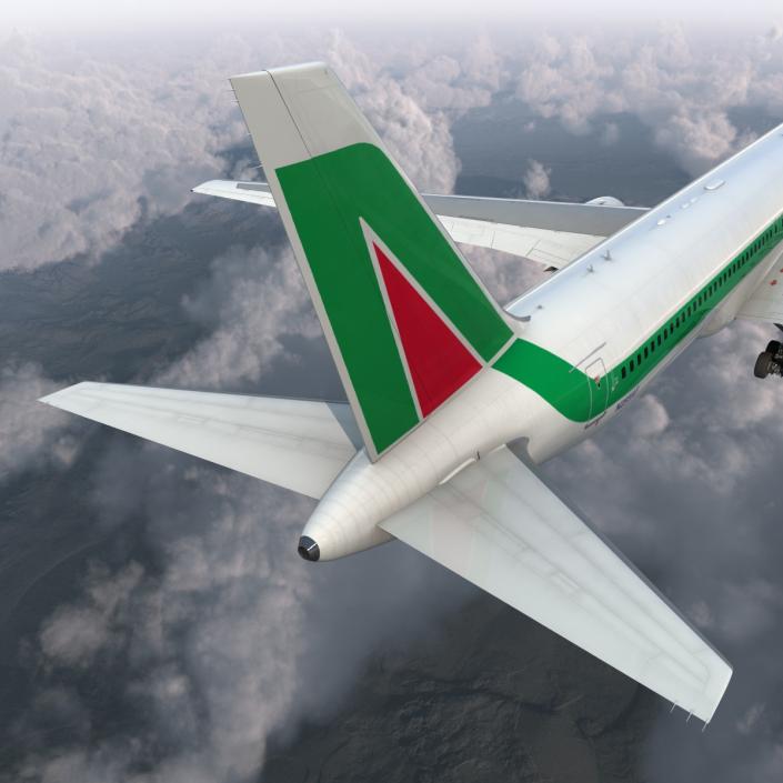 3D Boeing 767-300 Alitalia model