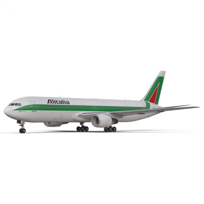 3D Boeing 767-300 Alitalia model