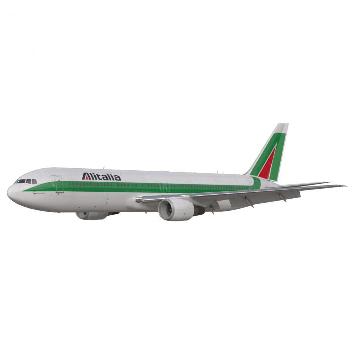 3D Boeing 767-300 Alitalia model