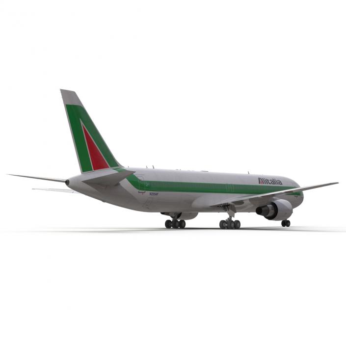 3D Boeing 767-300 Alitalia model