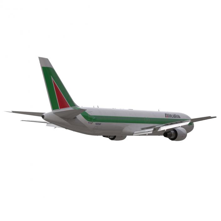 3D Boeing 767-300 Alitalia model