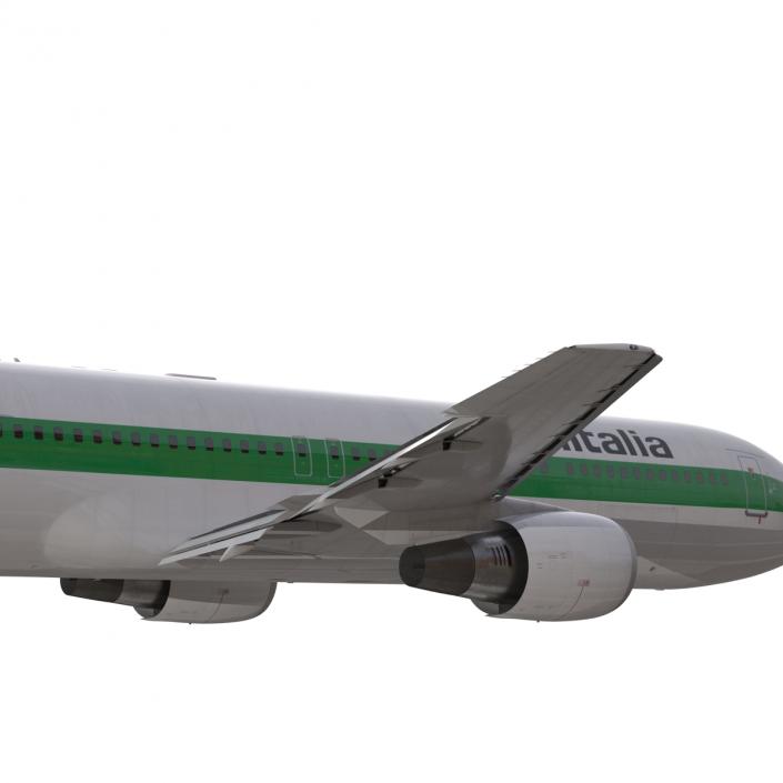 3D Boeing 767-300 Alitalia model