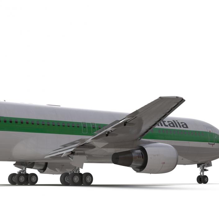 3D Boeing 767-300 Alitalia model