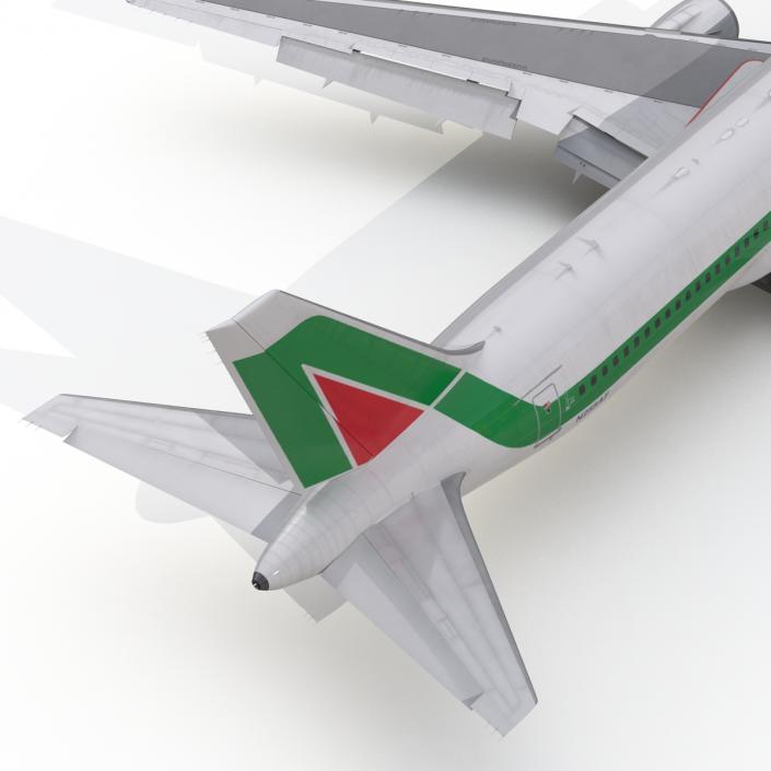 3D Boeing 767-300 Alitalia model