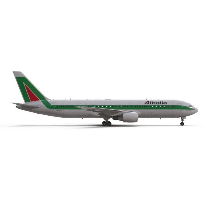 3D Boeing 767-300 Alitalia model