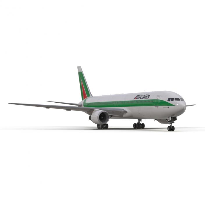 3D Boeing 767-300 Alitalia model