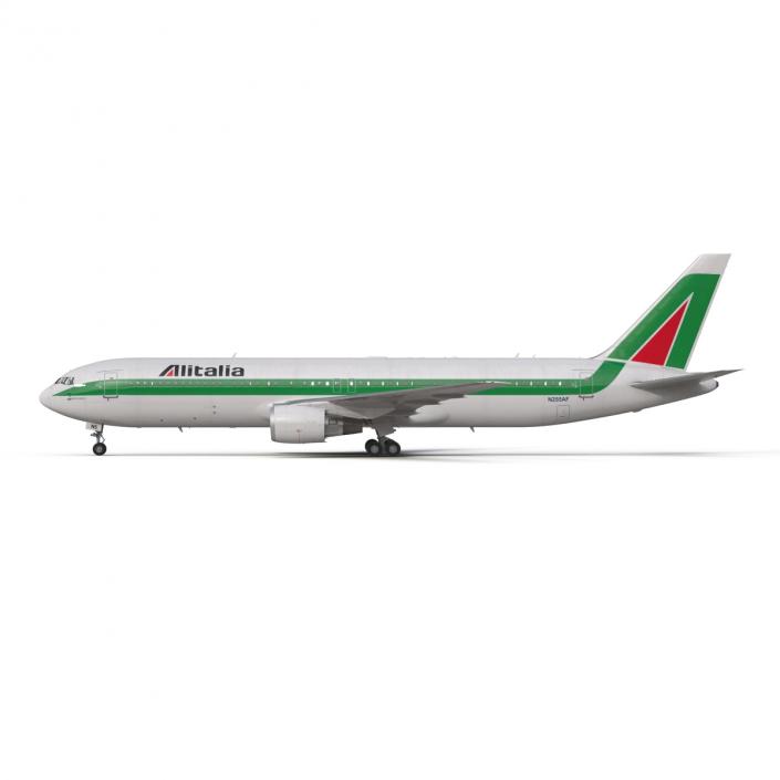 3D Boeing 767-300 Alitalia model