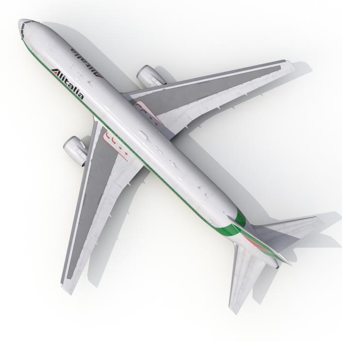 3D Boeing 767-300 Alitalia model