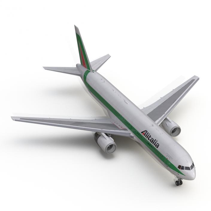 3D Boeing 767-300 Alitalia model