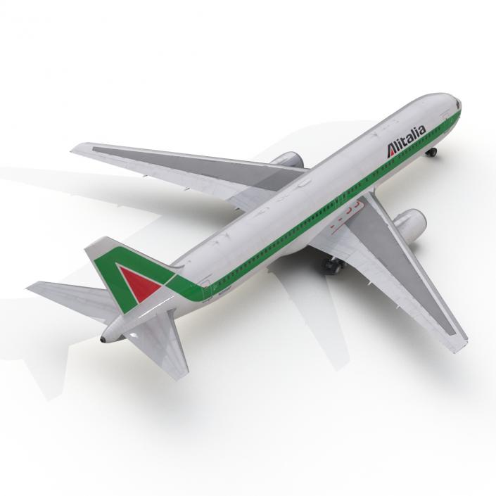 3D Boeing 767-300 Alitalia model