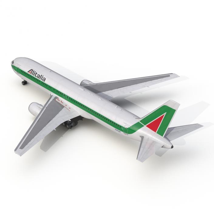 3D Boeing 767-300 Alitalia model