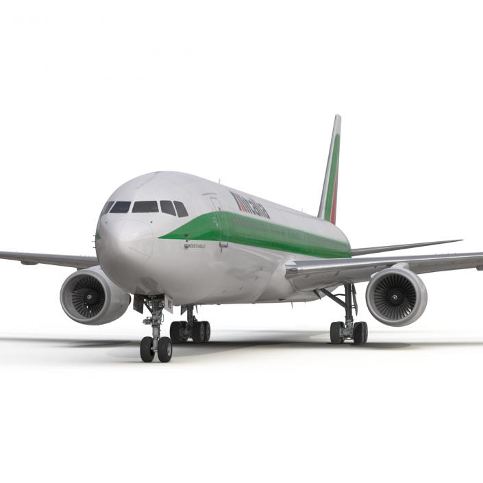 3D Boeing 767-300 Alitalia model