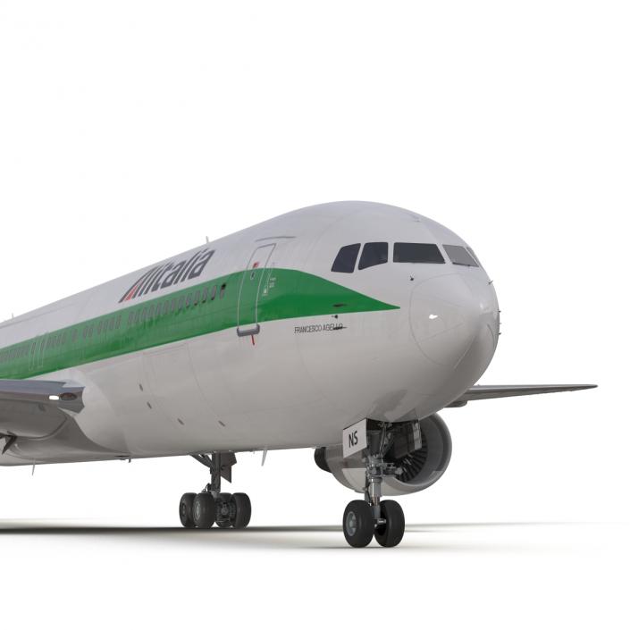 3D Boeing 767-300 Alitalia model